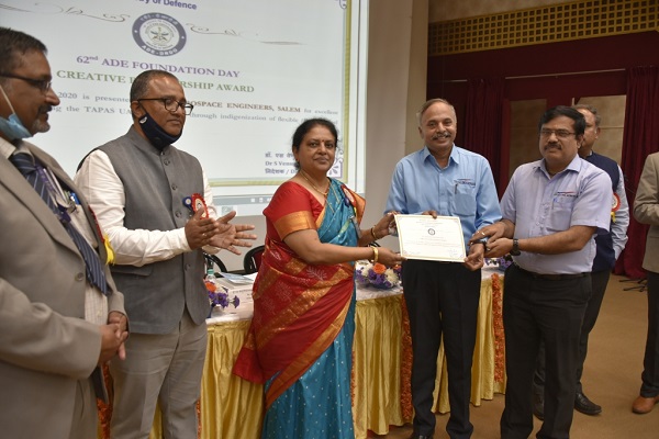 DRDO HONORS AEPL WITH CREATIVE PARTNERSHIP AWARD